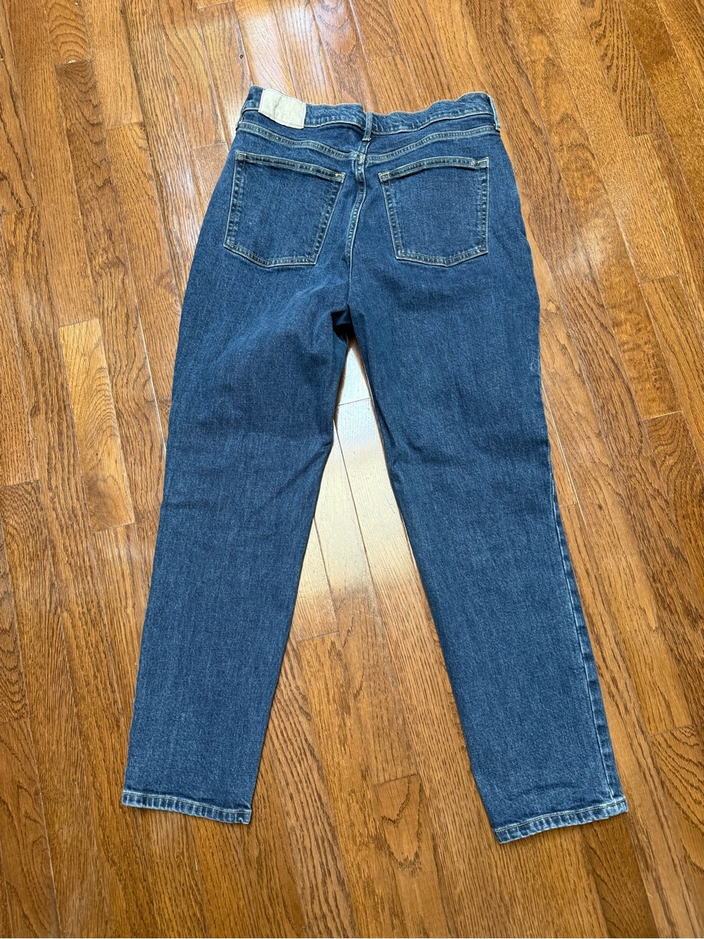 Everlane Straight-Leg Women's Dark BlueJeans original cheeky Jean organic cotton